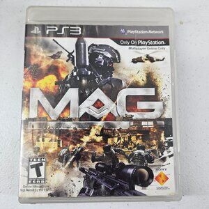 MAG Sony‎ PlayStation 3 PS3 Game Complete Case Manual Multiplayer FPS Shooter